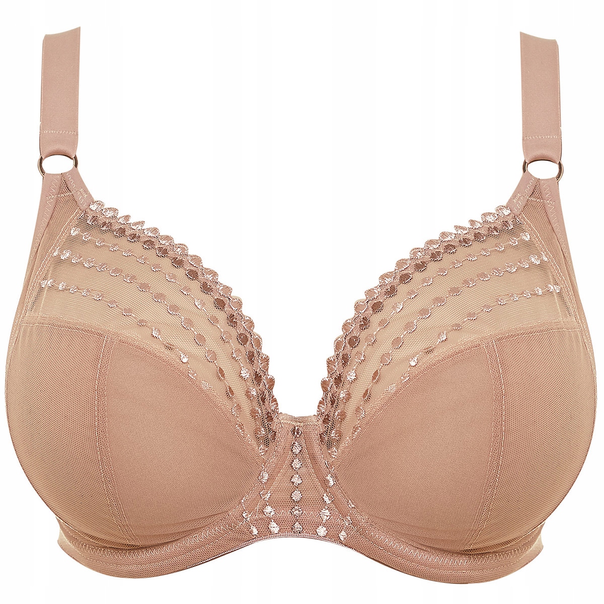 Elomi Matilda cafe au lait podprsenka s hlubokým výstřihem 90N 40JJ