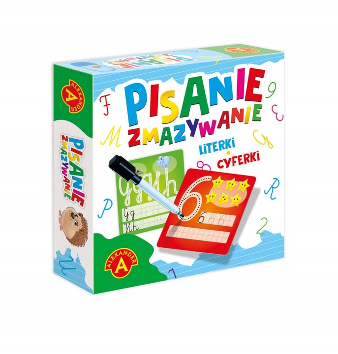 

Pisanie Zmazywanie litery cyfry nauka pisania