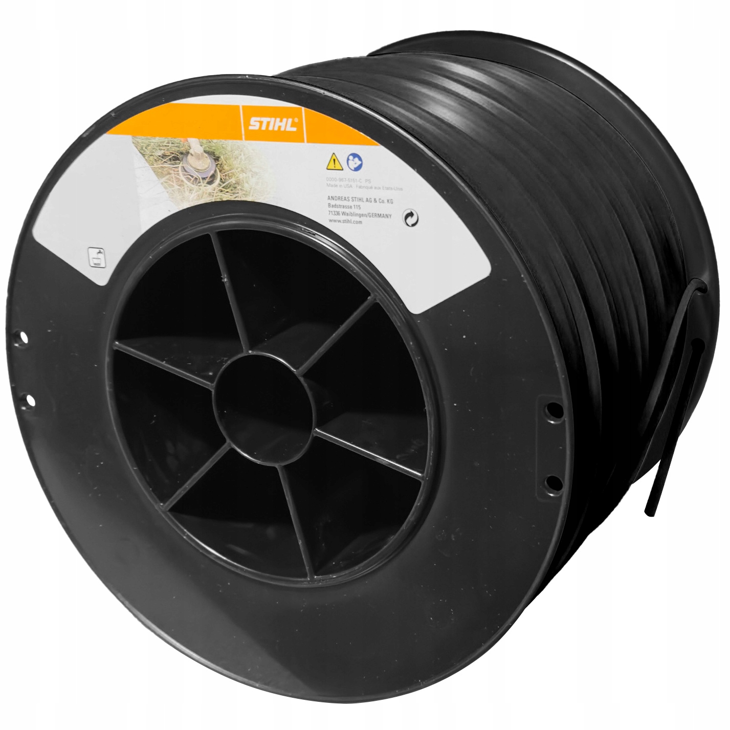 Żyłka Tnąca Do Kosy Stihl 3,3mm 137m Kwadratowa