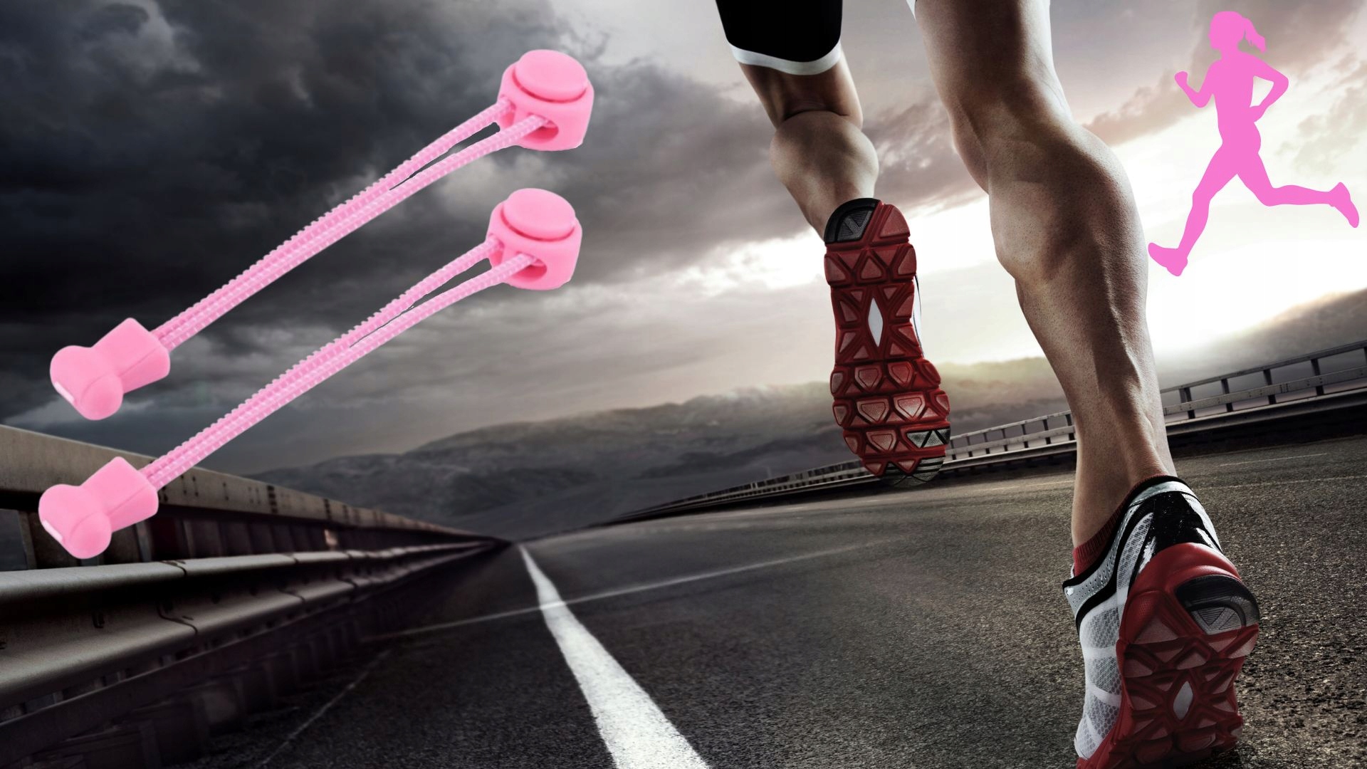 SZNUROWADŁA SZNURÓWKI ZACISKOWE BEZ WIĄZANIA DO BIEGANIA SAMOZACISKOWE KPL. Waga produktu z opakowaniem jednostkowym 0.01 kg