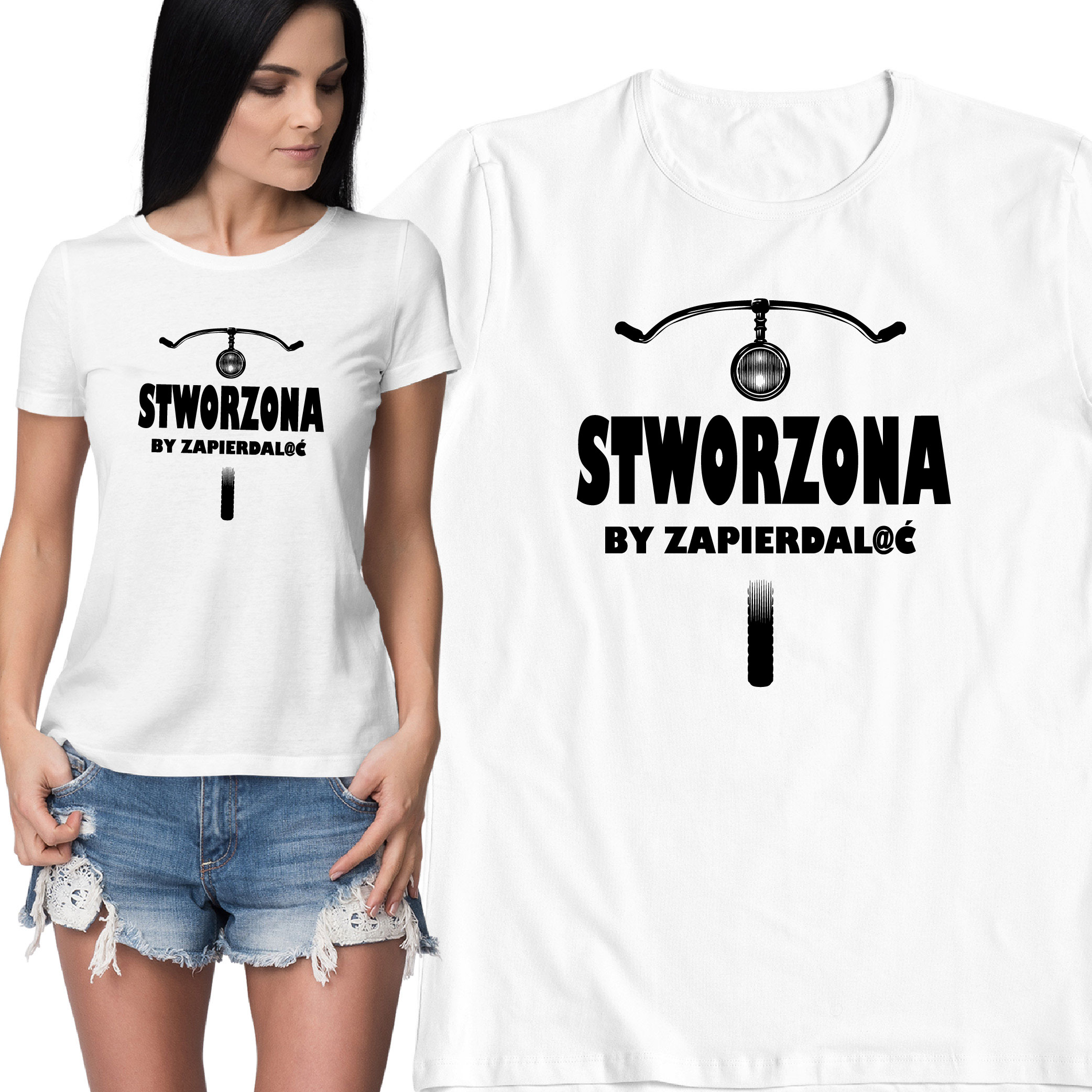 

Zabawna Koszulka Rowerowa Stworzona By Jeździć Zap