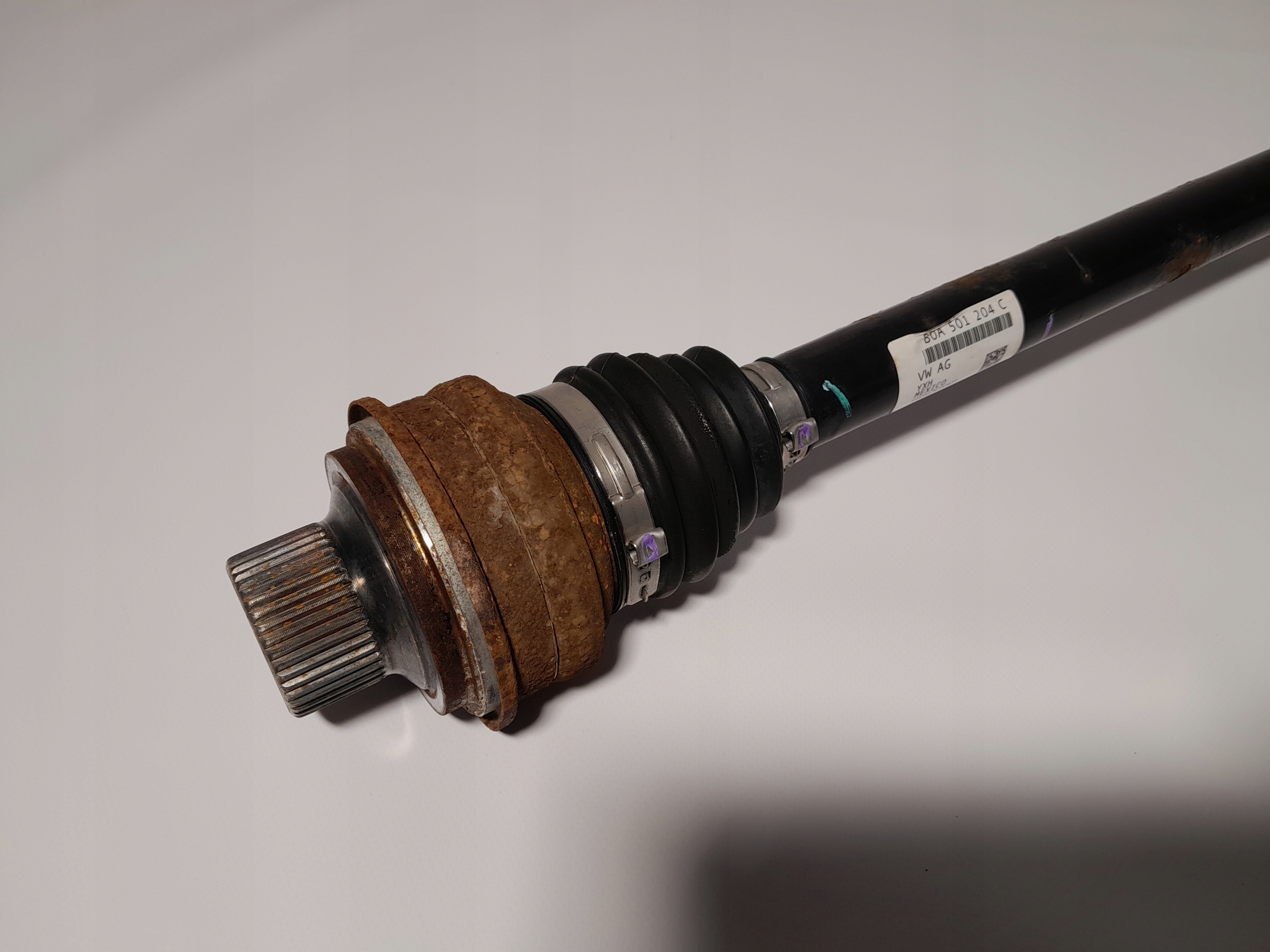 AUDI Q5 II 80A semi-axis right rear part 80A501204C