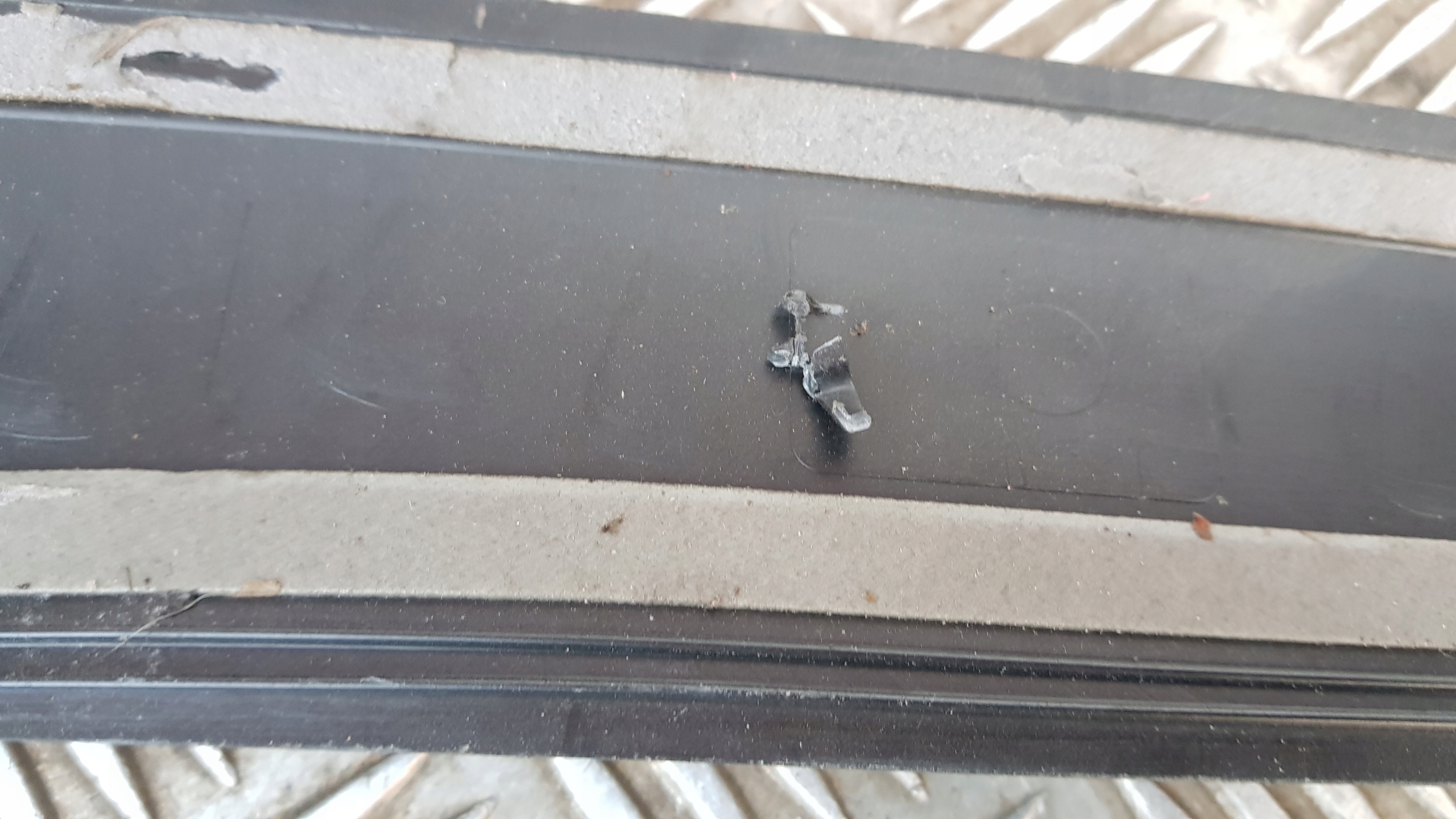 AUDI A4 B6 moulding threshold cover of the threshold front 8E0853373