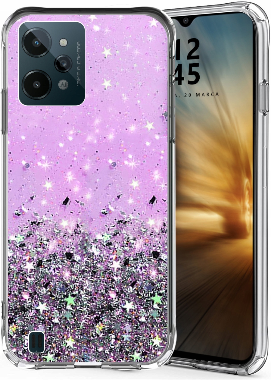 

Case Etui Brokat Do Realme C31 Szkło