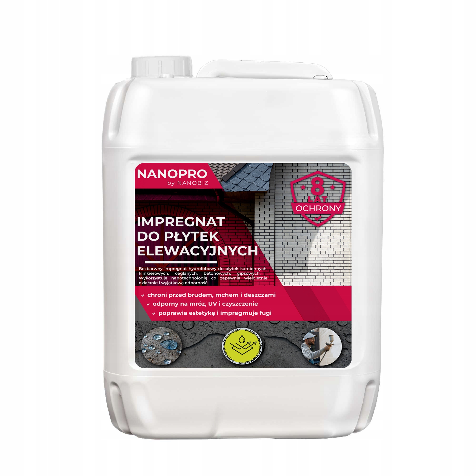 Nanopro Impregnát na fasádní dlaždice 10L