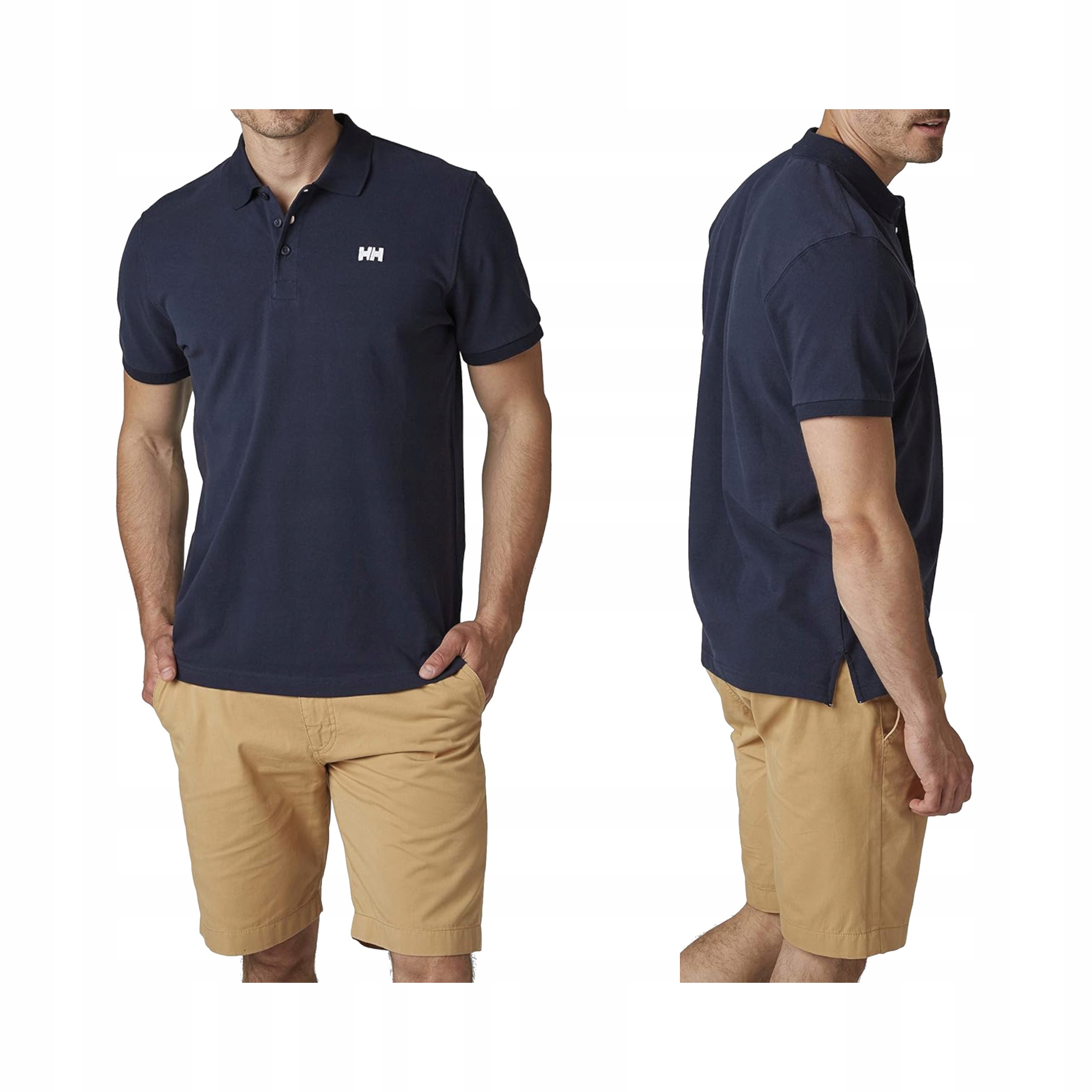 Helly Hansen Pánská Polokošile Bavlněné Transat Navy XL S Vyšívaným Logem