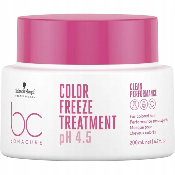 SCHWARZKOPF BC COLOR FREEZE Maska włosy farbowane