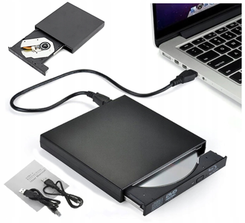 

Napęd Optyczny Zewnętrzny Usb CD Dvd-rw Przenośny