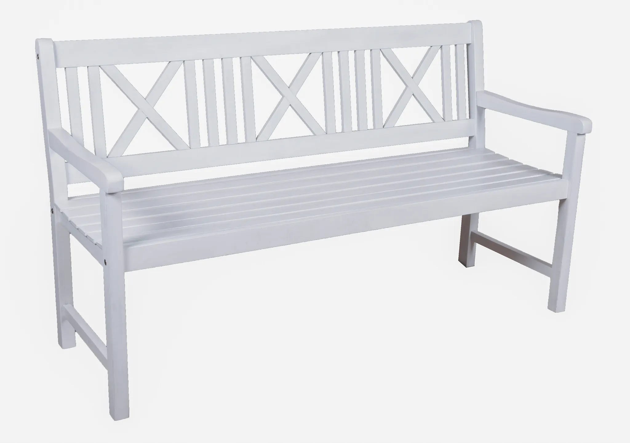 

Ławka ogrodowa Garden Pleasure Malmo białe 154CM