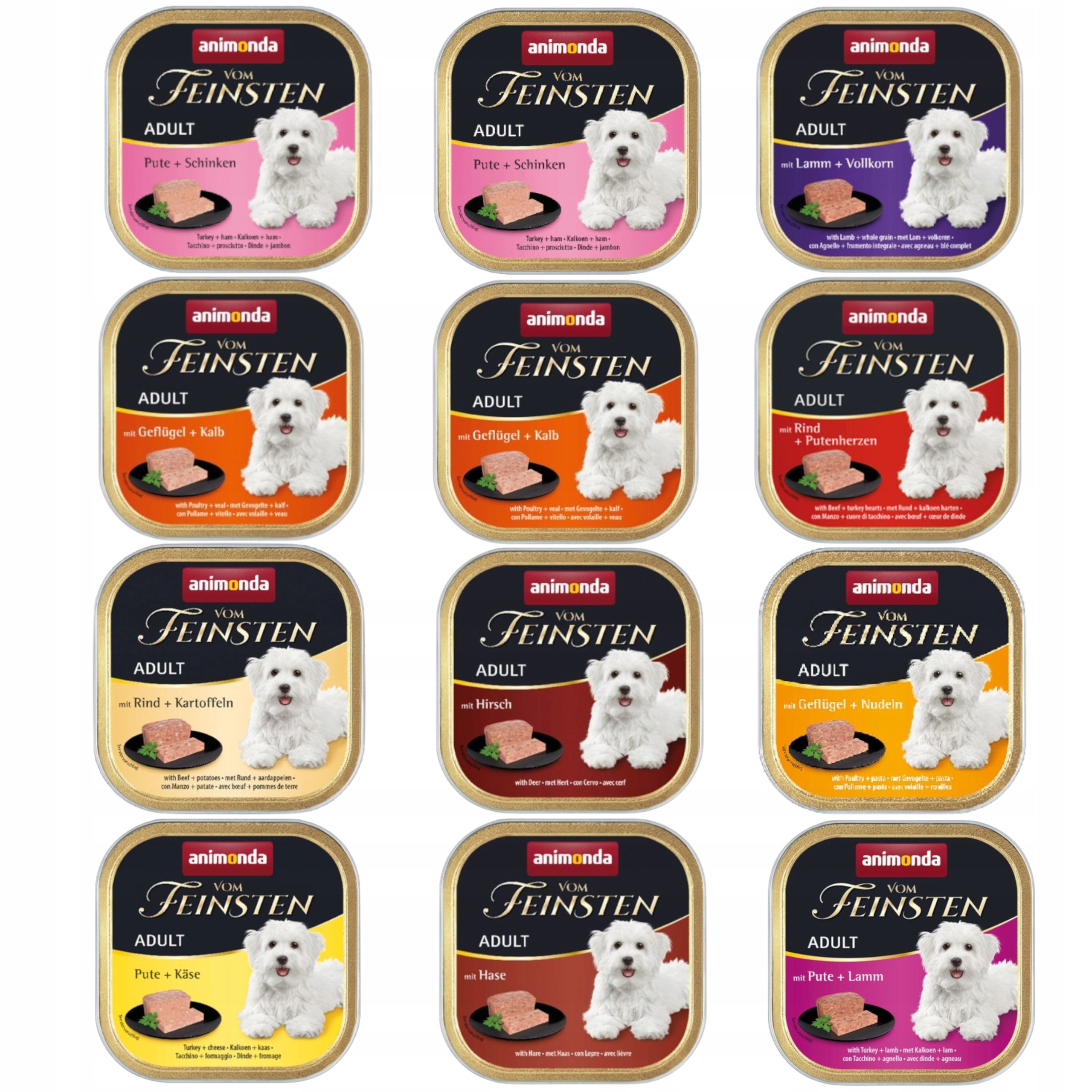 Animonda Adult karma dla psa MIX Smaków 24x150g