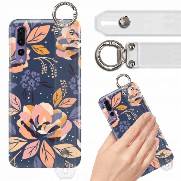 

Etui+pasek do Huawei P20 Pro Kwiaty Flowers