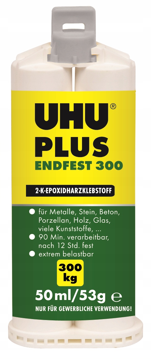 Uhu Lepidlo Plus Endfest 300 Cartridge 50 ml (2x25ml)