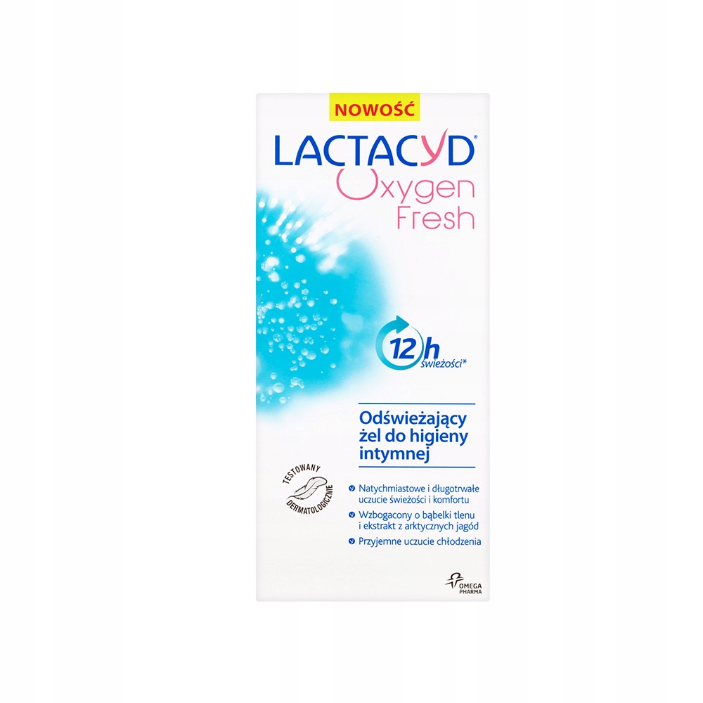 

Lactacyd Oxygen Żel Do Higieny Intymnej 200 ML