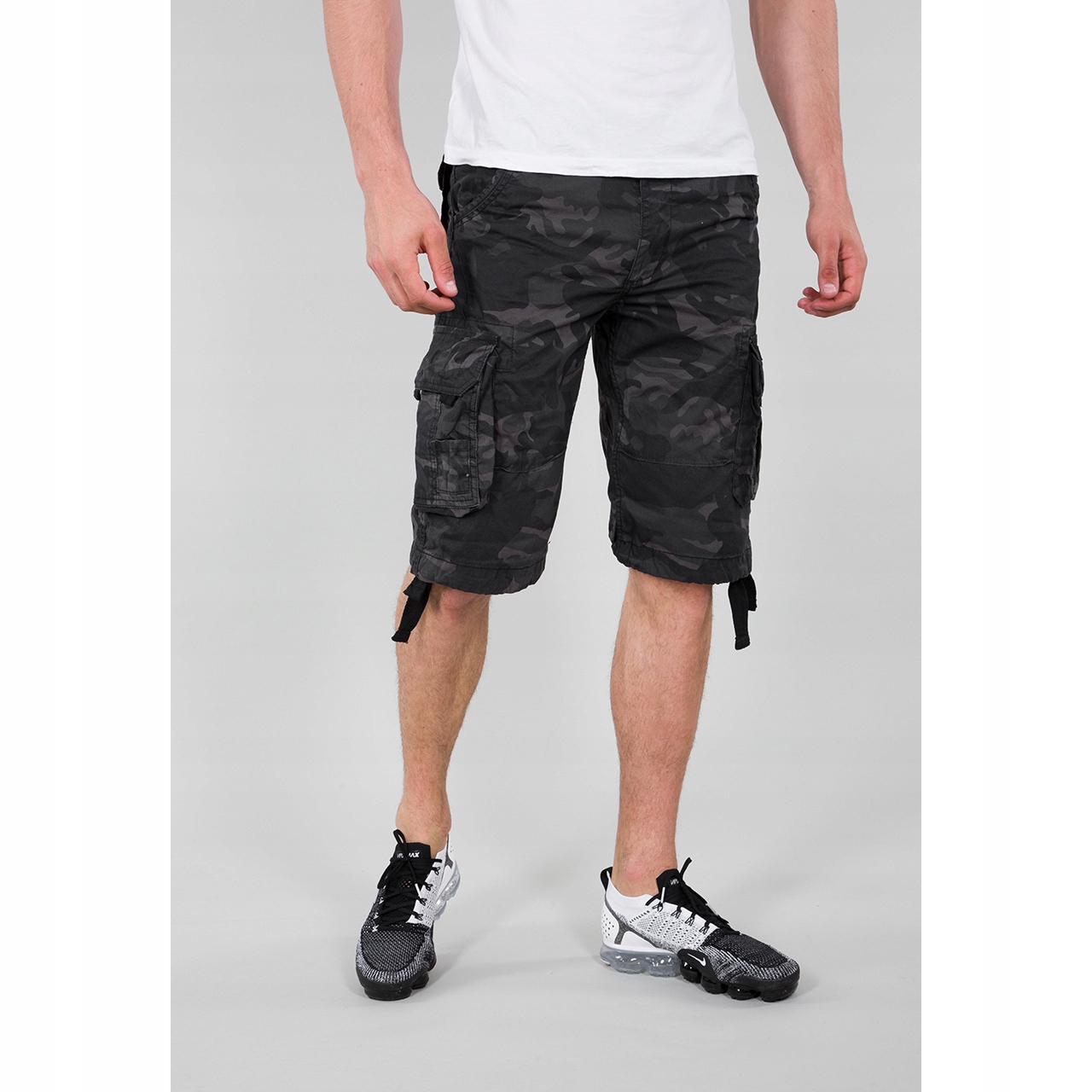 Šortky Alpha Industries Camo Jet Short blackcamo 33
