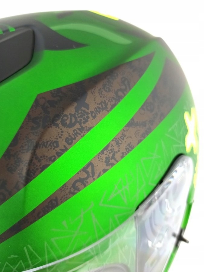 Lazer Rafale Ride Oni Green Kask motocyklowy Model Rafale