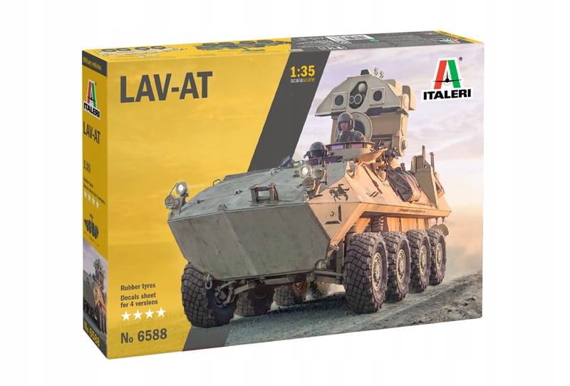 Lav-at Italeri 6588 1:35, model ke slepení