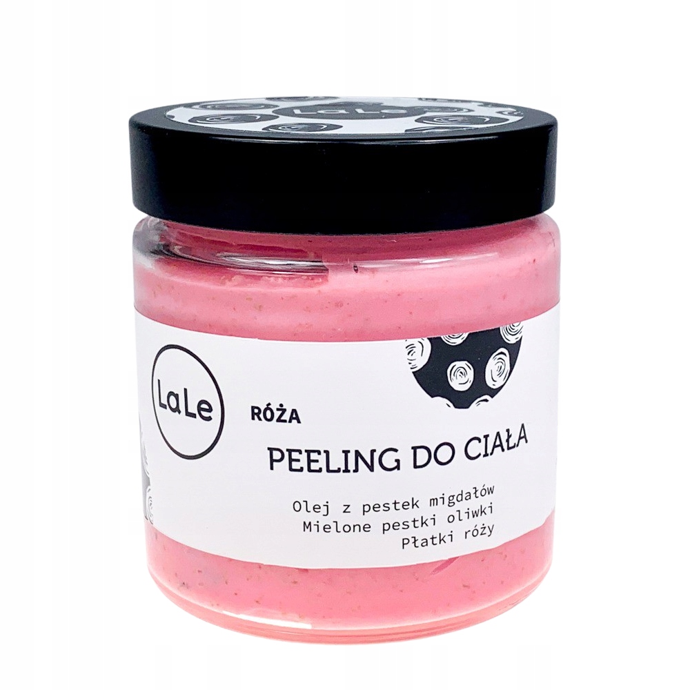 LA-LE PEELING DO CIAŁA RÓŻA NATURALNY 120ML