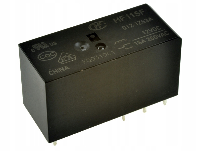 

Przekaźnik elektromagnetyczny miniaturowy 12V DC