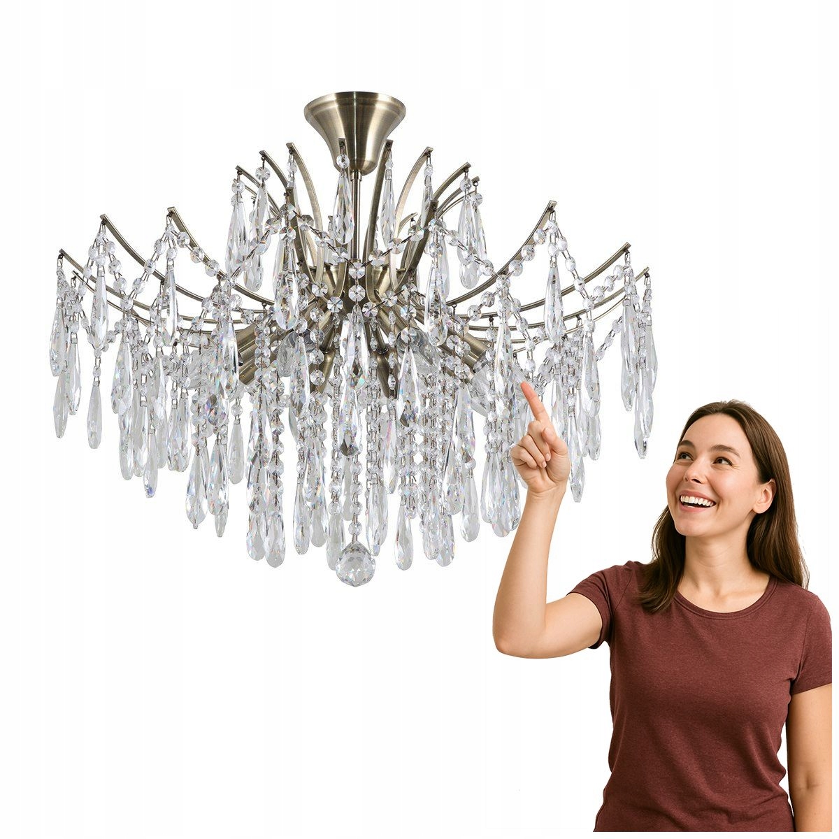 Stropní svítidlo Mallola PND-56808-8 Italux