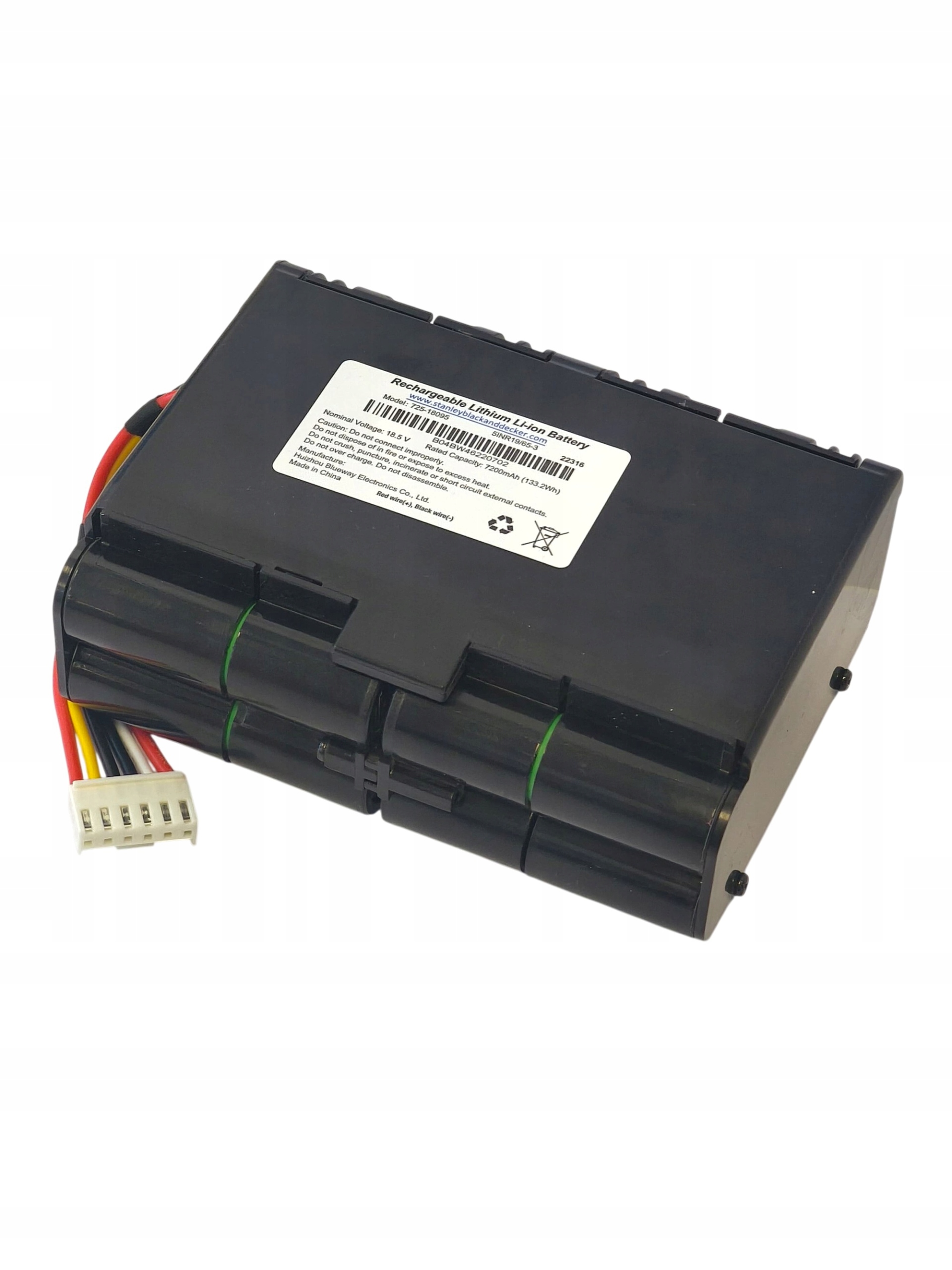 Akumulátor pre robot Cub Cadet 725-18095 7200 mAh 18.5 V