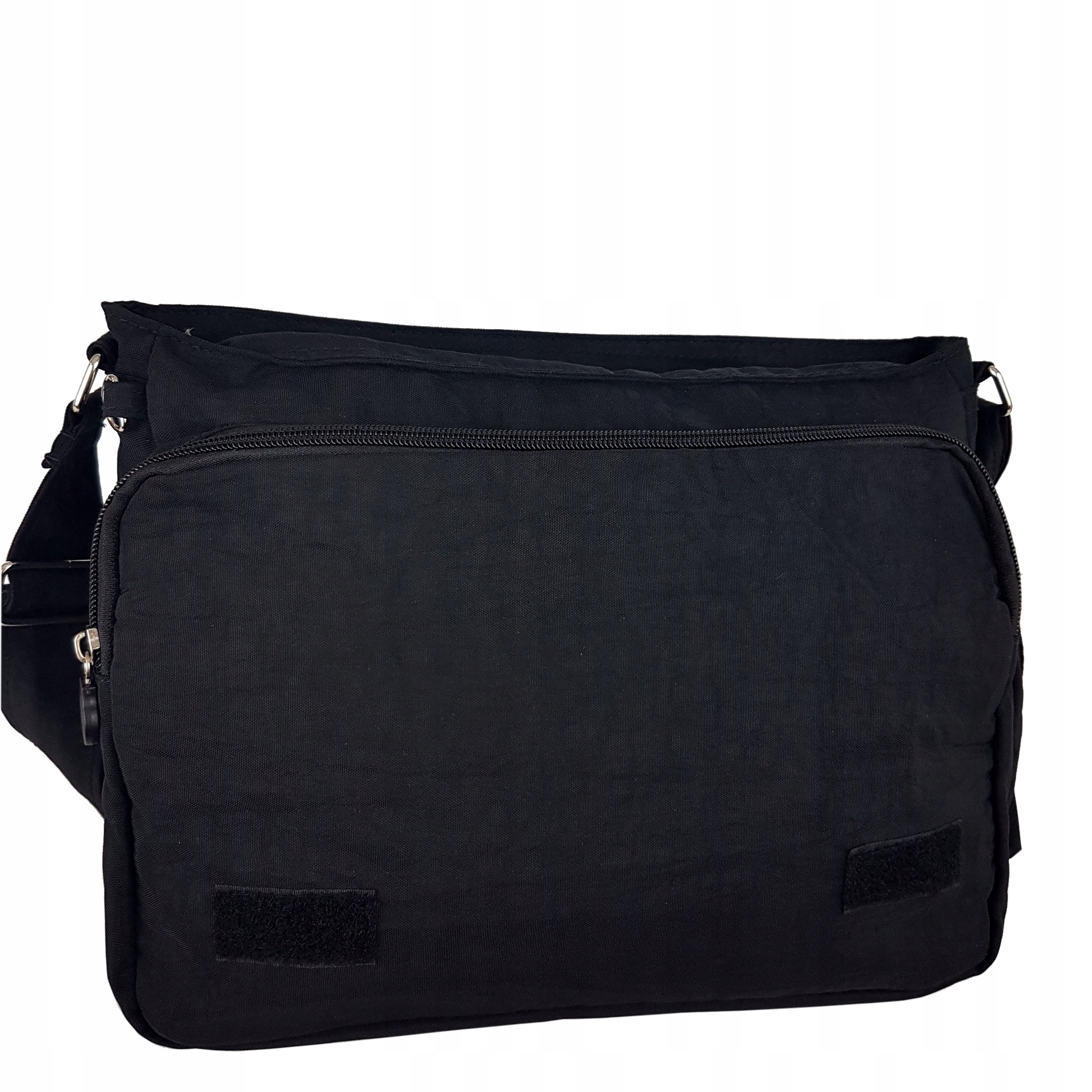 Torebka Damska Materiałowa Listonoszka Beż Fantasy Głębokość produktu 11 cm