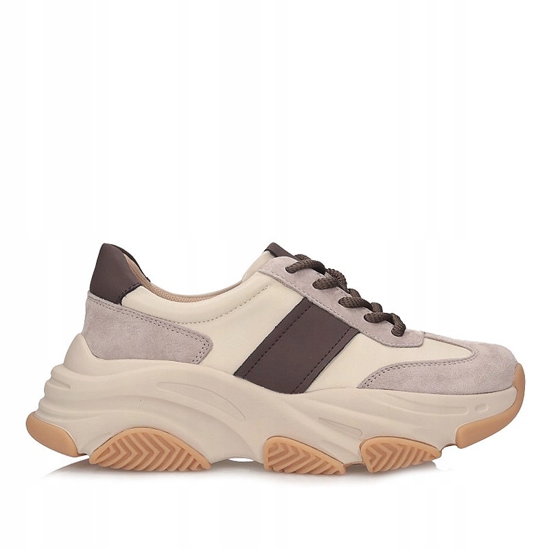 Komfortní kožené tenisky Filippo DP7113/25 Be