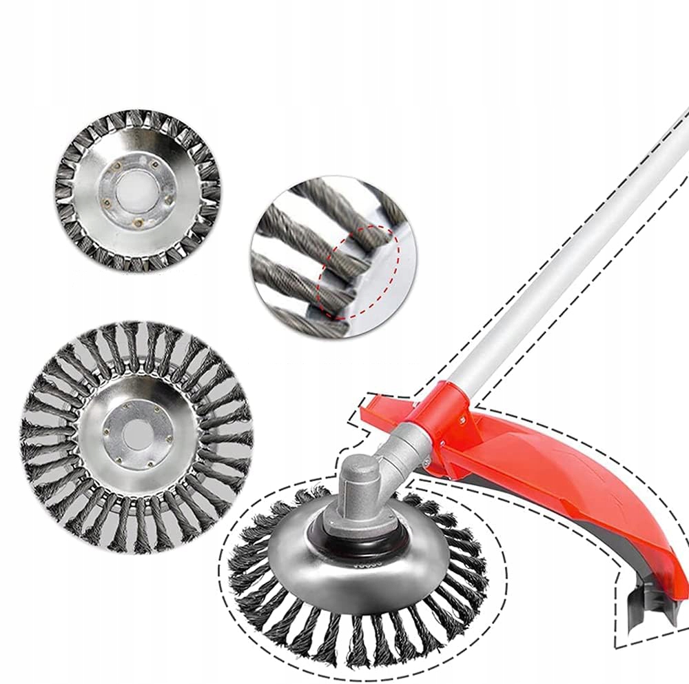 SZCZOTKA DO USUWANIA CHWASTÓW, SZCZOTKA DO PRZYCINANIA, SZCZOTKA DRUCIANA Marka bez marki