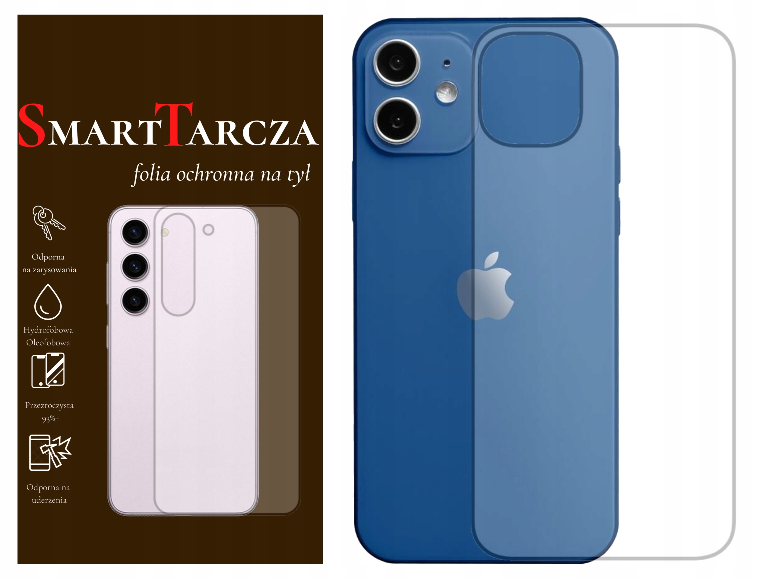 

Folia Ochronna Na Tył Do Iphone 12 12 Pro