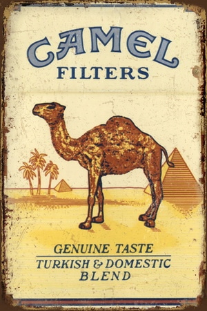 

Tablica Ozdobna Blacha Camel Wielbłąd Papierosy