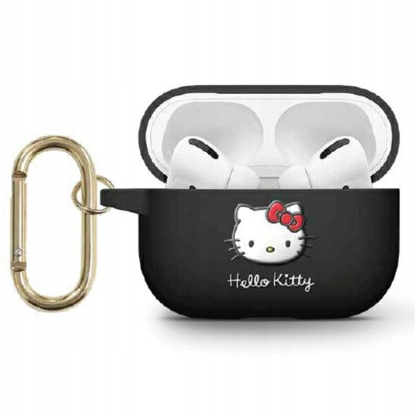 Etui Hello Kitty Silicone 3D Kitty Head na AirPods Pro 2 (2022/ 2023)