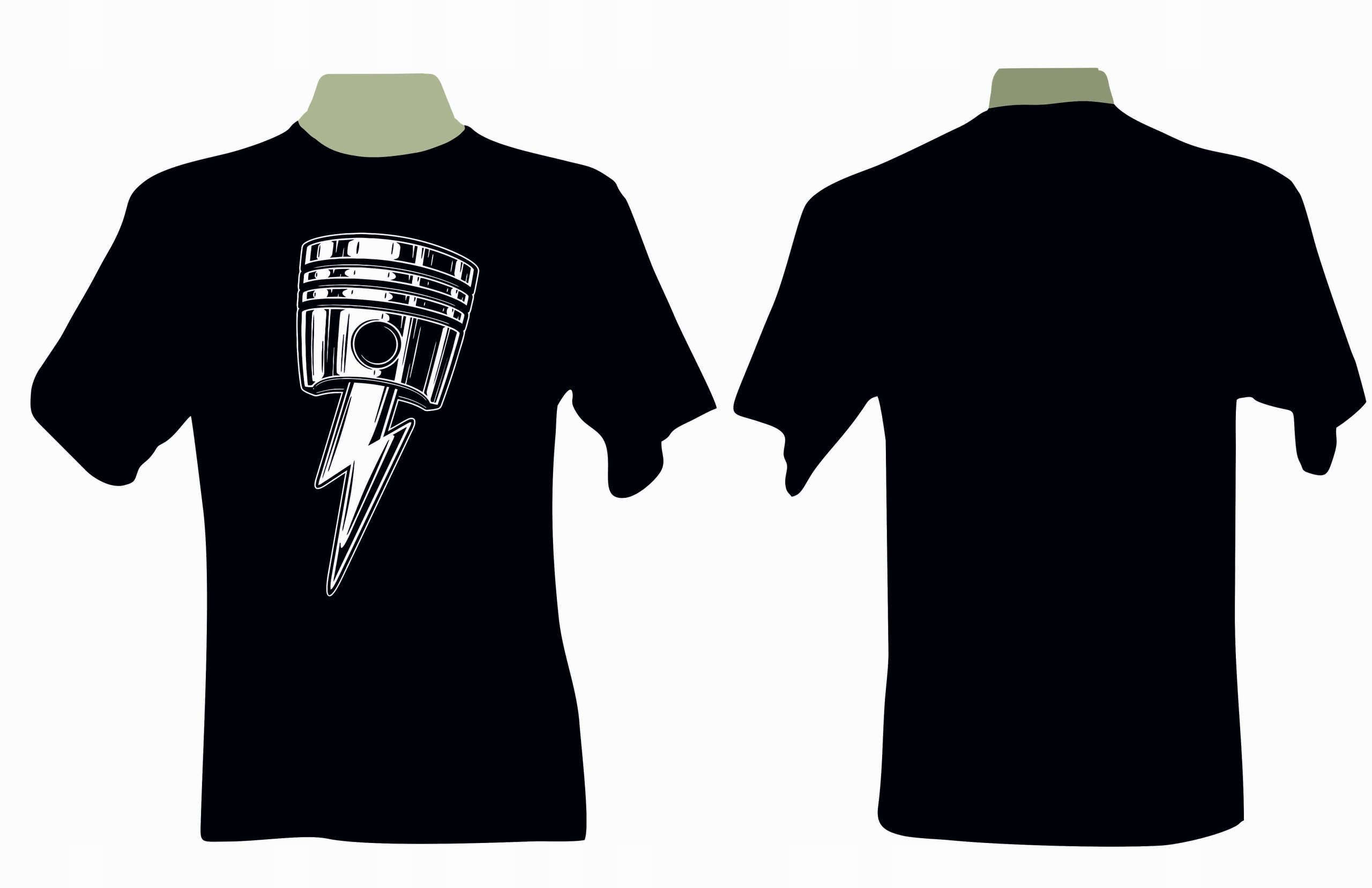 KOSZULKA T-shirt z nadrukiem TŁOK / piorun Numer katalogowy producenta 033