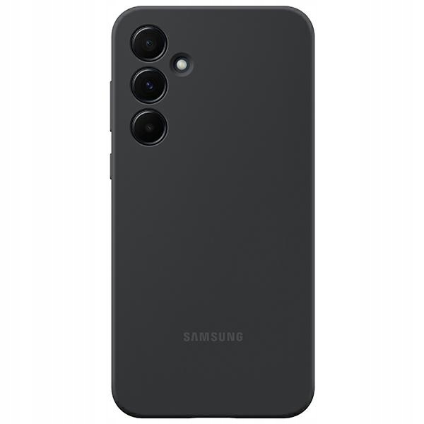Puzdro Samsung EF-PA556TBEGWW A55 5GA556 čierne/čierne Silicone Cover