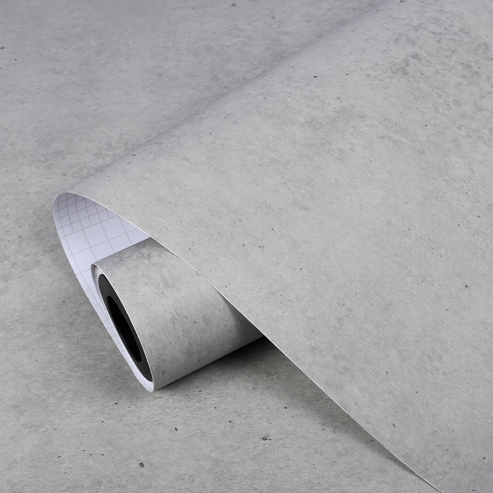 FOLIA OKLEINA MEBLOWA CEMENT SZARY BLUE 200x122cm