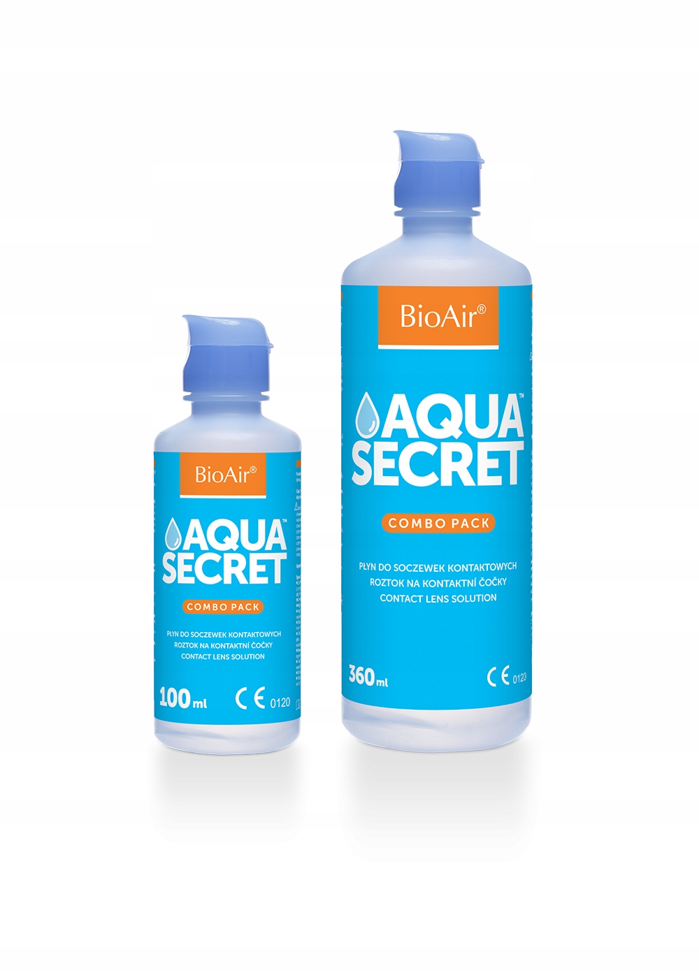 Жидкость для линз BioAir Aqua Secret 360ml + 100ml EAN (GTIN) 5902596012137