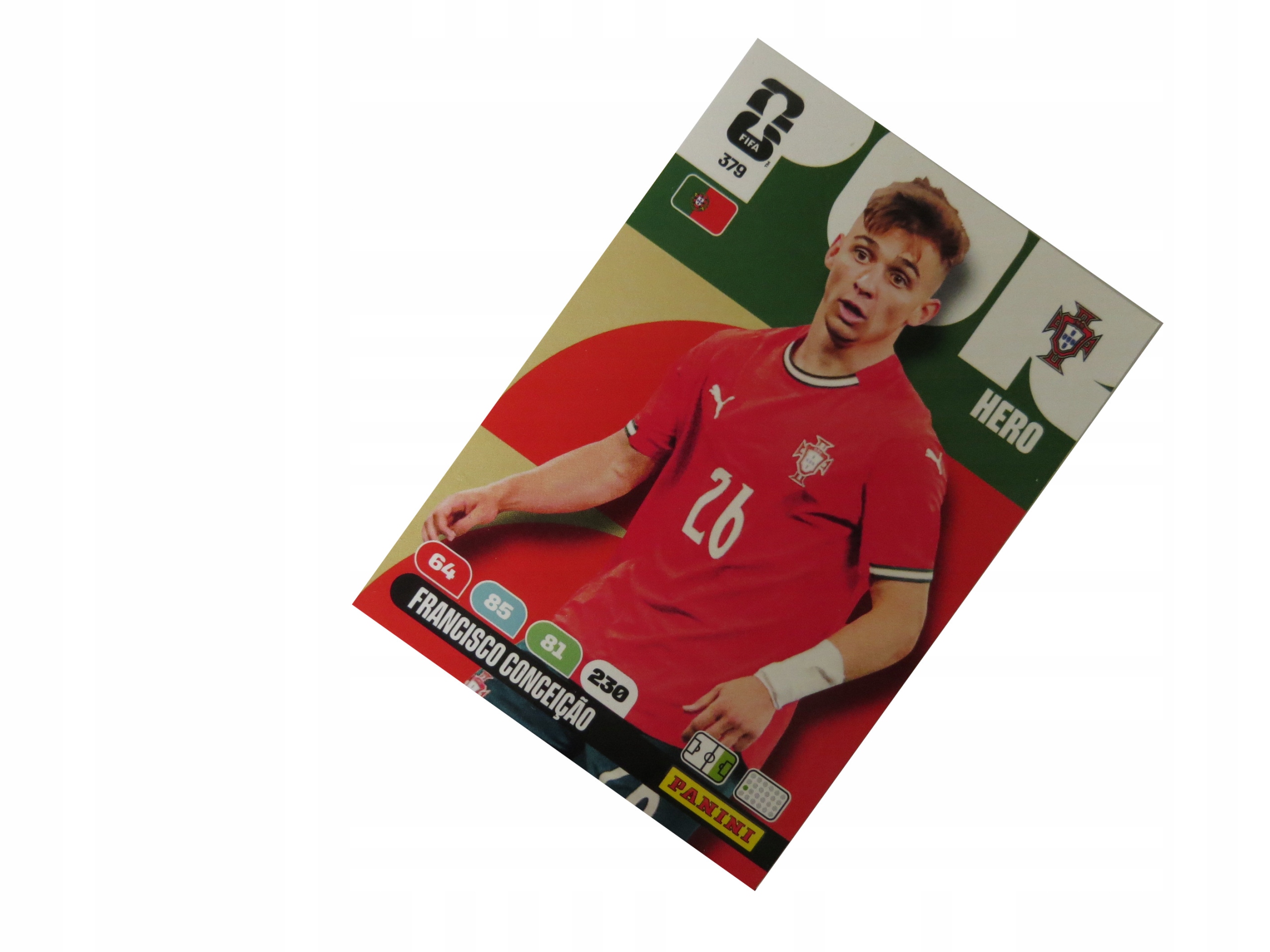Panini Fifa World Cup 2026 Karta Hero 379 Francisco Conceicao Portugalia