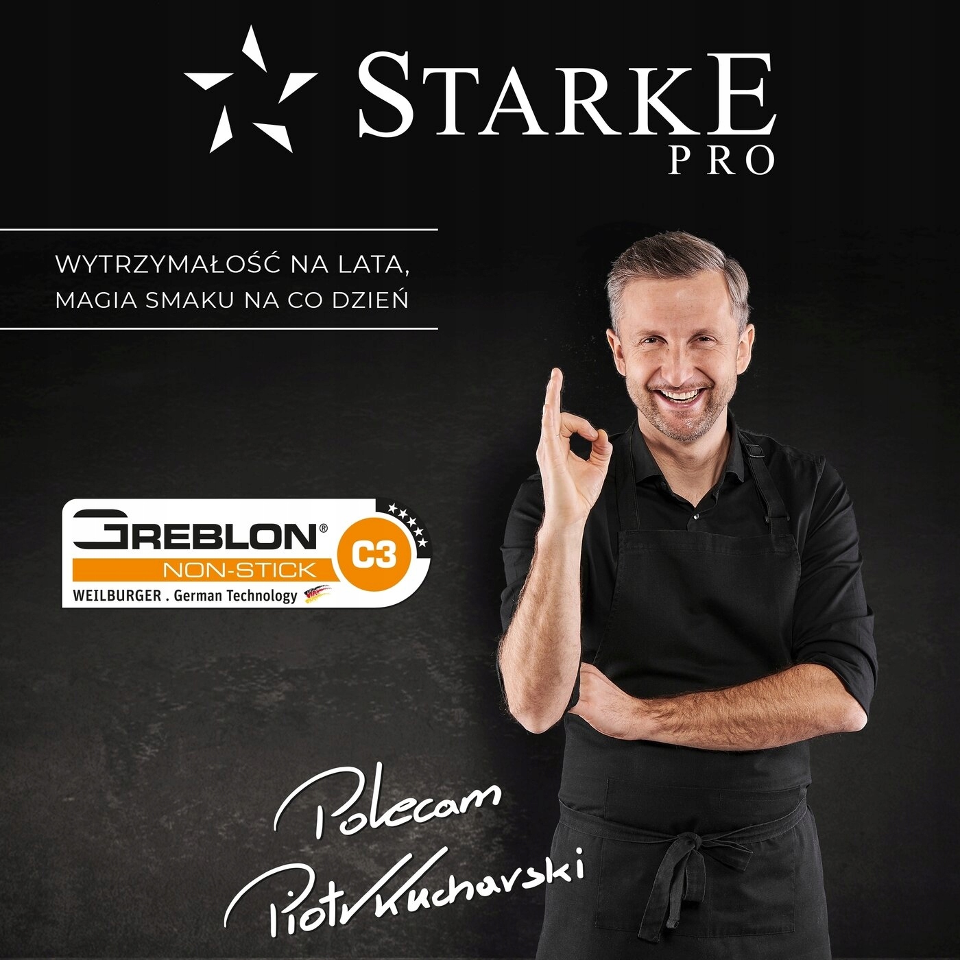 Garnek Starke Pro Taylor Marble 2,4 l indukcja Pojemność 2.4 l