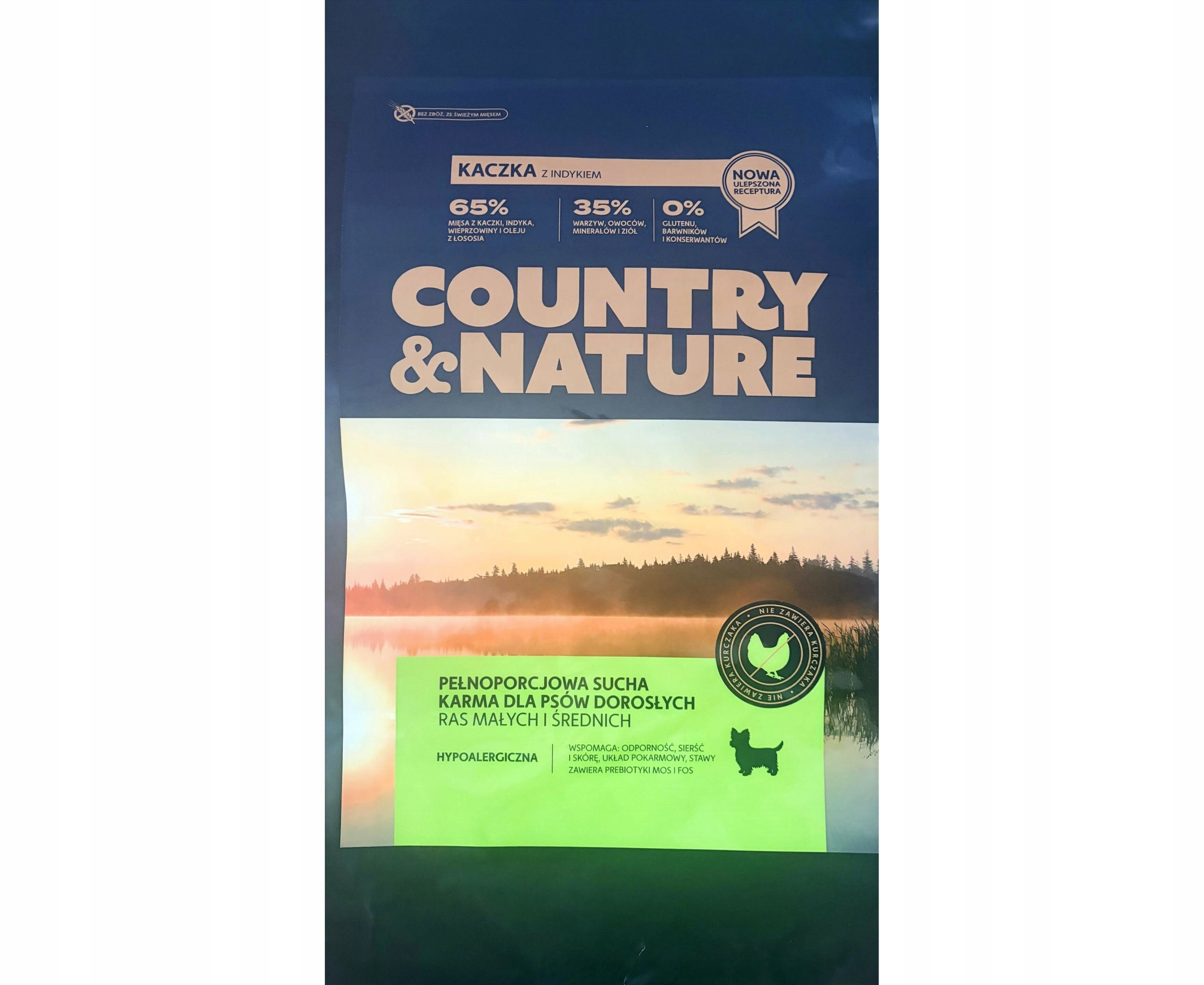 Levně Country & Nature Kachna s krůtím masem 9 kg Suché Krmivo pro psy