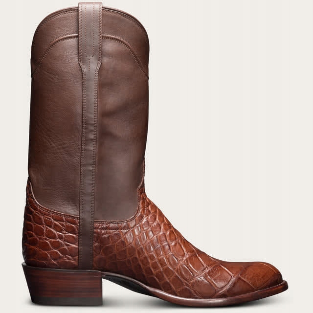 Tecovas Mens The Austin Walnut Alligator Brown Model The Austin
