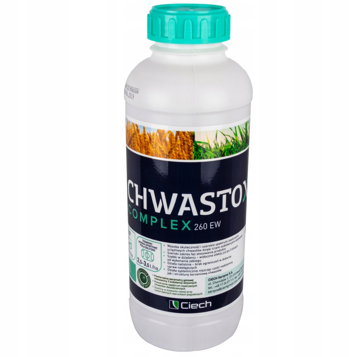 

Chwastox Complex 260 Ew 1L chwasty trawniki boiska