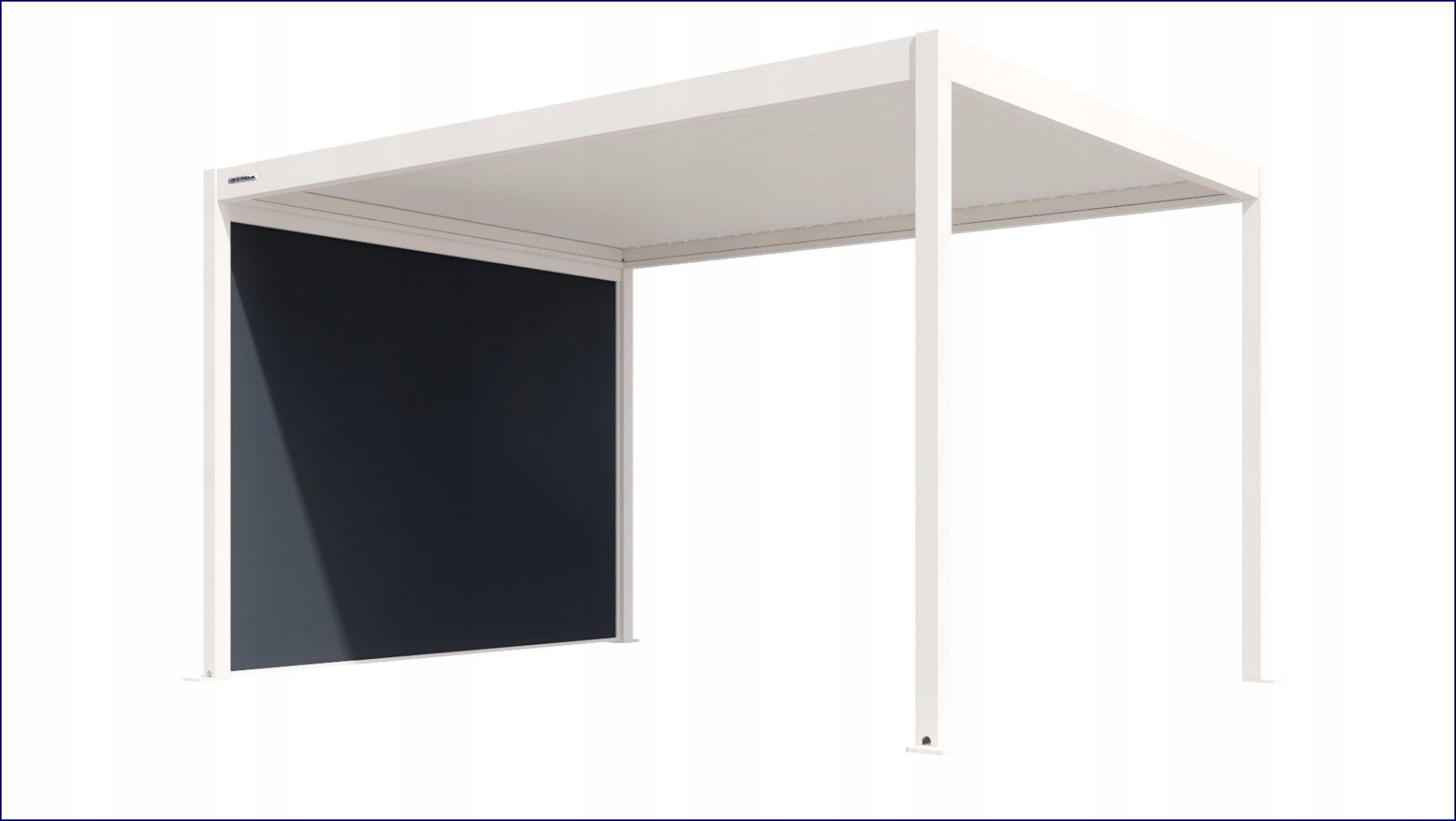 Gerda Zip Screen Roleta Pergola Soleo 3x4 m Antracit 3 m Ochrana Komfort Štýl