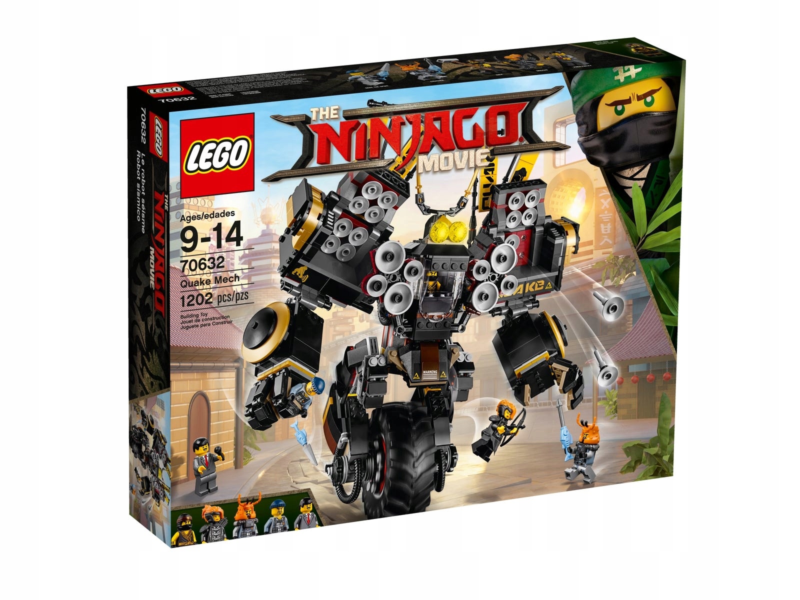 nový Lego Ninjago Movie Quake Mech otřesu 70632 Misb 2018