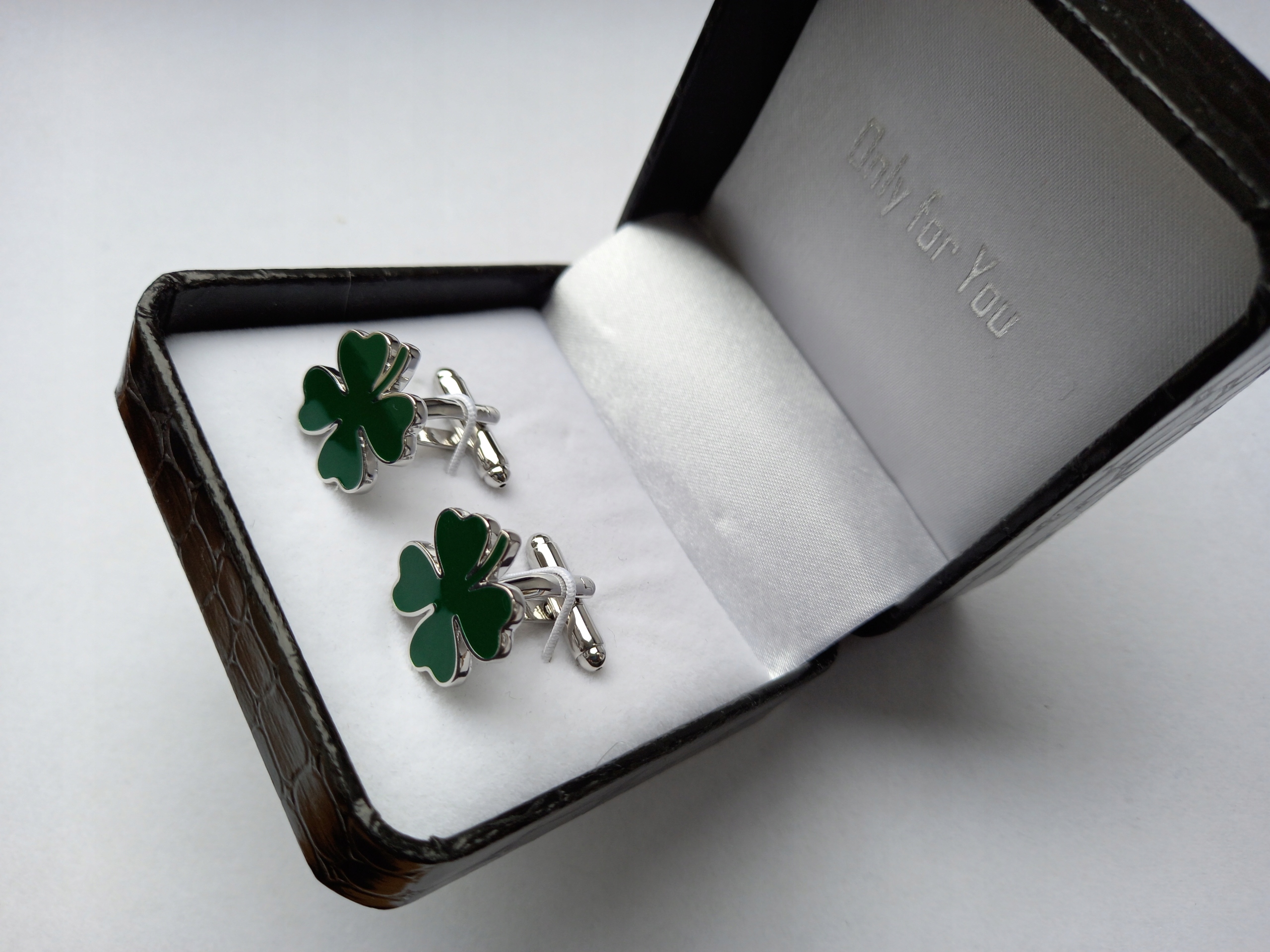 Manžetové knoflíčky na košili Čtyřlístek Alfa Romeo