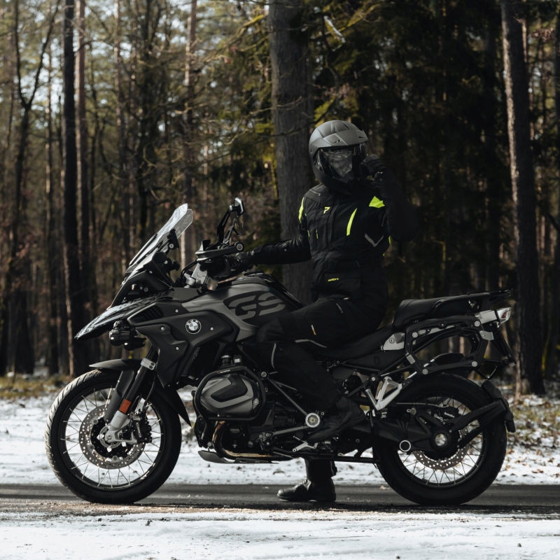 KURTKA TEKSTYLNA REBELHORN HARDY II BLACK S Materiał tekstylia