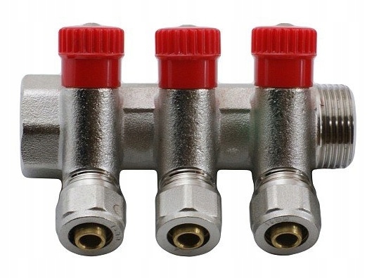 

Rozdzielacz Pex 3/4"x16mm x 3 sekcje Do Wody