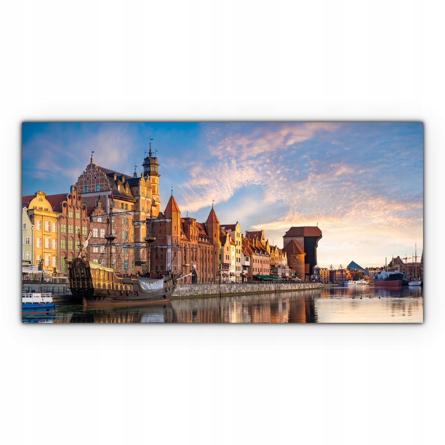 

Obraz Canvas dekoracja 140x70 Gdańsk Miasto Polska