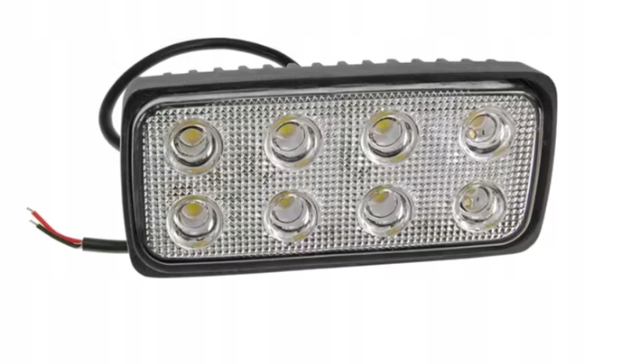 Pracovní Lampa Obdélníková LED8 3W 12/24V 2560lm