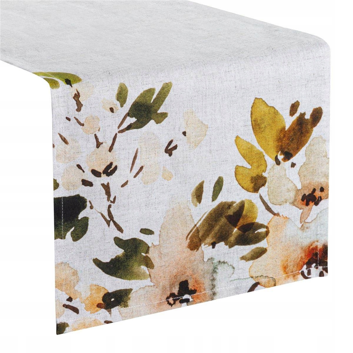 

Bieżnik ozdobny na stół NATU/3 40x140 lniany +brąz