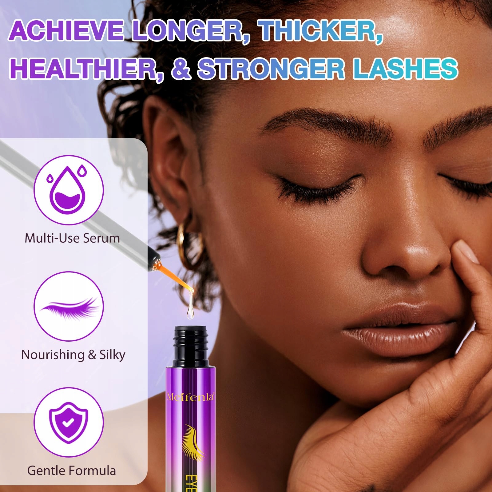 LONG4LASHES Serum Do Rzęs Wzrost Rzęs Serum 5ML Dłuższe Gęstsze Mocniejsze — miniatura 6
