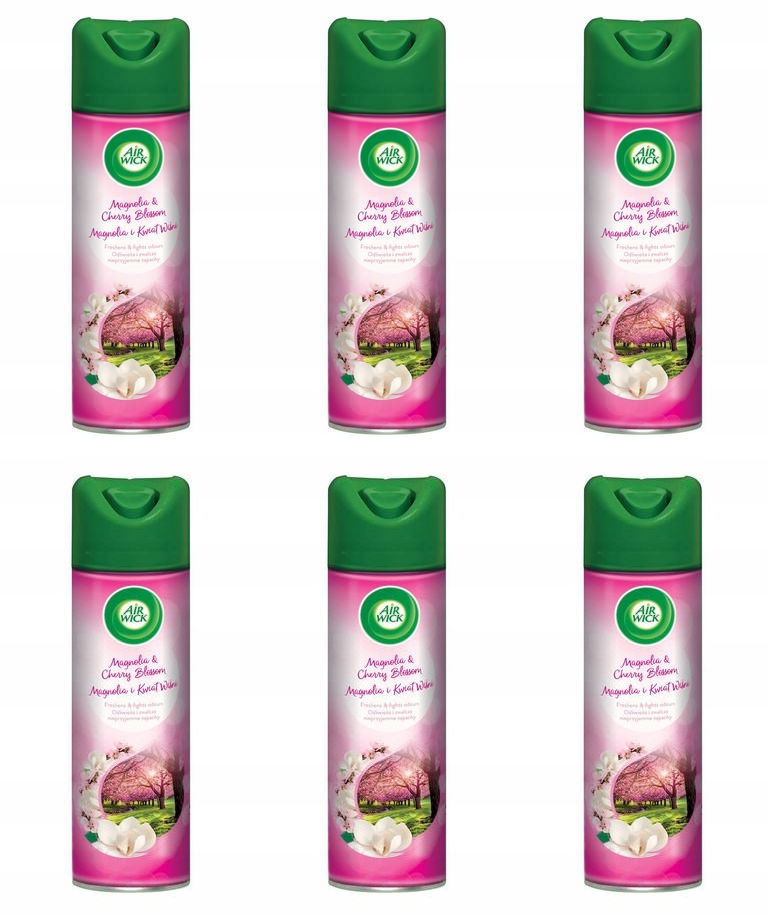 Levně Osvěžovač vzduchu aerosol Air Wick 6x300 ml