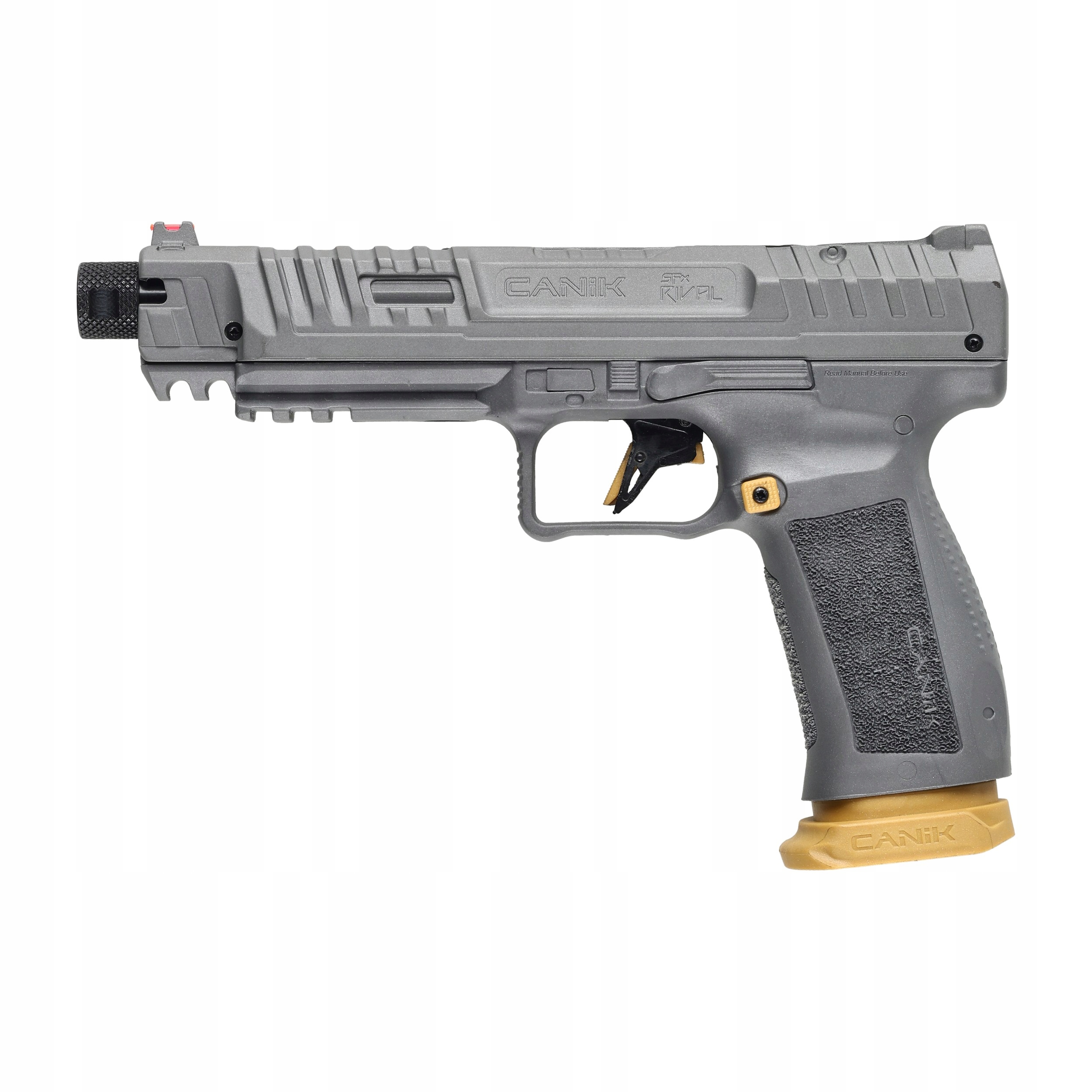 Pistolet na kule gumowe Ram Canik Sfx Competition kal. 50 CO2 szary
